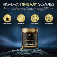 SAHAK Shilajit Gummies lab-tested for purity and safety.