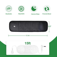 Sahanula grounding cord extended to 15 feet for flexible use.