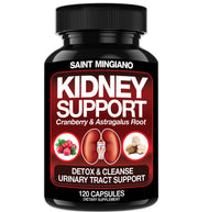 Saint Mingiano Kidney Support detox bottle pour, easy daily use for urinary health