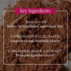 SAKARA Metabolism Super Powder scoop ready to mix for cravings control.