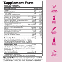 Sakoon Nutrition gummies close up with vibrant fruit flavor