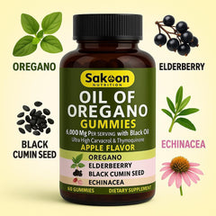 Close-up of elderberry extract in Sakoon gummies promoting antioxidant defense.