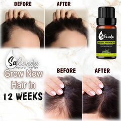 Salenda Rosemary Oil dropper for precise hair care application