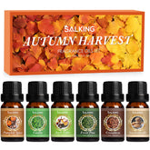 SALKING Autumn Cinnamon fragrance oil bottle for diffusers and cozy scents.