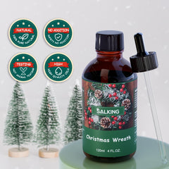SALKING Christmas Wreath pour, simple addition to crafts for instant festive ambiance.