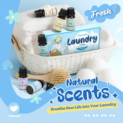 SALKING Citrus Clean dryer ball drops highlight bright notes for loads.