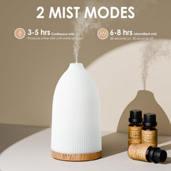 Salking diffuser LED nightlight offers warm glow for comforting bedtime ambiance.