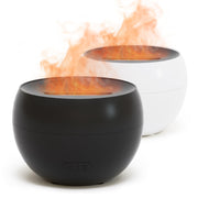 SALKING flame diffuser in black with soft LED flame ambience for cozy evenings