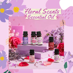 SALKING Floral Essential Oils Set Rose oil for romantic diffuser blends.