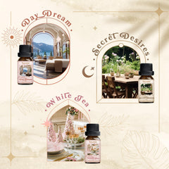 SALKING Santal diffuser oil bottle provides warm notes for cozy evenings.