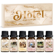 SALKING Hotel Diffuser Oil Set packaging in premium amber bottles, preserving aroma.