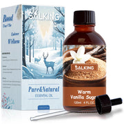 SALKING Warm Vanilla Sugar fragrance oil bottle for home scenting and cozy ambiance.