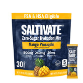 Saltivate Mango Pineapple Electrolytes pack of 30 sticks for on-the-go hydration