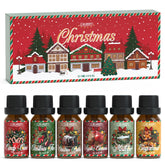 Salubrito candy cane oil bottle for diffuser aromatherapy and festive mood