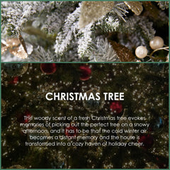 Salubrito Christmas Tree fragrance drops illustrate strong scent ideal for candles.