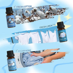 Salubrito Clean Fragrance Oils Set blossom soap aroma in cozy room