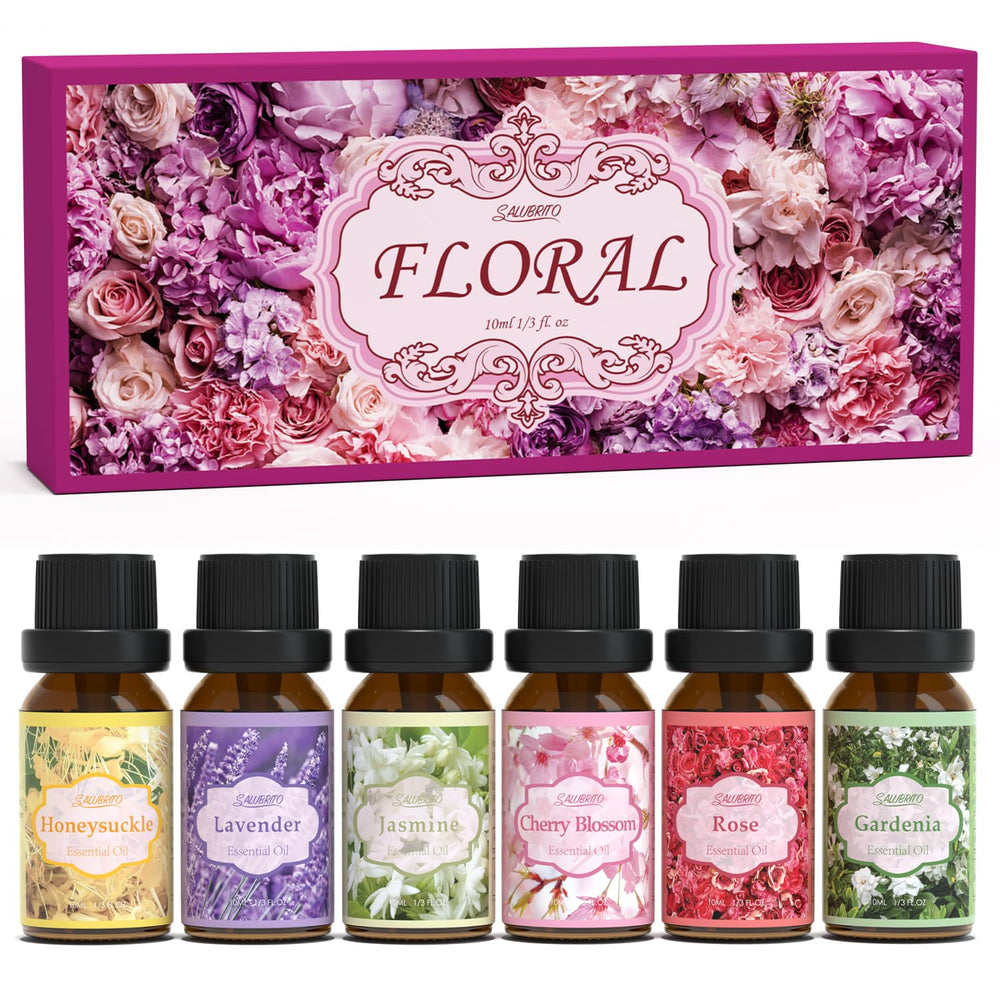 Salubrito Jasmine oil bottle prepared for diffuser use and mood uplift