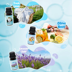 Salubrito Fresh Cotton oil — bright, clean aroma for clothes and linens.