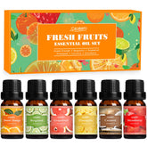 Salubrito fruit essential oil set in diffuser, rich aromas for a fresh home.