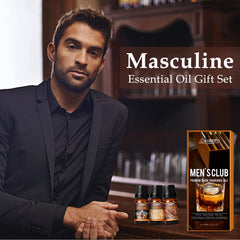Salubrito Men's Club Teakwood oil with diffuser setup for masculine space