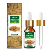 Salvia flax seed oil bottle with pour, for pure carrier oil use in skincare.