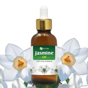 Salvia Jasmine oil bottle front view for aroma exploration.