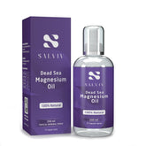 Salviv natural Dead Sea magnesium oil spray bottle for convenient, direct skin application.