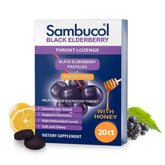 Sambucol Black Elderberry Lozenge pack for daily throat soothing