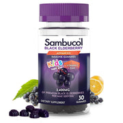 Sambucol Kids Elderberry Gummies bottle promotes daily immune support
