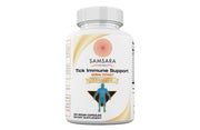 Samsara Herbs Tick Immune Support bottle front shows high-potency blend for daily wellness.