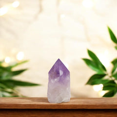 Samsari amethyst points pack ideal for desk or altar decor.