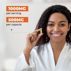 Sandhu's Quercetin label close-up showing high purity and vegan formula.