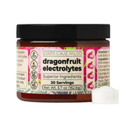 Santa Cruz Paleo Electrolyte Dragon Fruit Powder tub supports daily hydration.