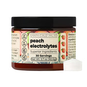 Santa Cruz Paleo Electrolyte Peach bottle for on-the-go hydration.