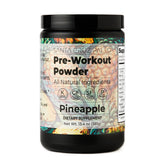 Santa Cruz Paleo pre-workout pineapple tub for clean flavor and hydration support during workouts.