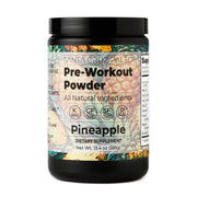 Santa Cruz Paleo pre-workout pineapple tub for clean flavor and hydration support during workouts.