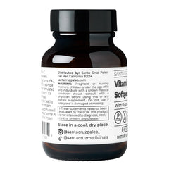 Close-up of softgels emphasizing easy daily swallowing