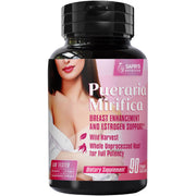 Sapir's Nutrition Pueraria Mirifica capsules bottle front showing packaging and branding