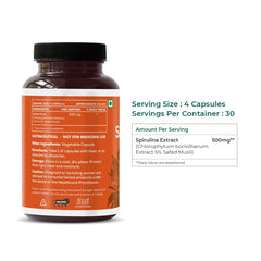 Label details of SAPTAMVEDA Safed Musli highlighting extract content.