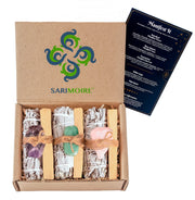 Sarimoire Manifest It Kit with white sage bundles for cleansing spaces and inviting positive energy