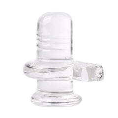 SATVIK Shiva Lingam crystal for pooja and positive energy at home.