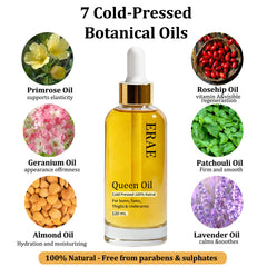 arm application of Savari Erae Queen Oil for targeted arm care