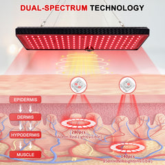 SAVILER 660nm red light visible to the eye for skin-surface benefits