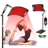SAVILER red light therapy panel, front view for skin rejuvenation potential