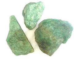 Sawcart Green Aventurine rough stone close-up highlighting luck and decorative energy.