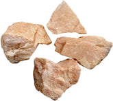 Sawcart peach moonstone rough 1lb with warm hues for meditation and energy cleansing