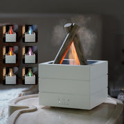 SAYTAY Bonfire Aroma Diffuser front view for cozy ambience and humidity