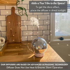 SCANDINORDICA ultrasonic diffuser technology provides quiet, heat-free mist