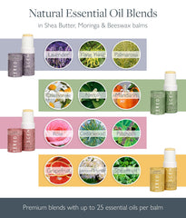 Scentered Love balm bottle supports emotional balance and self-care