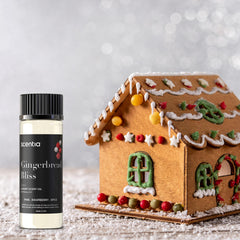 Scentia Gingerbread Bliss bottle captures warm, festive aroma for holiday rooms